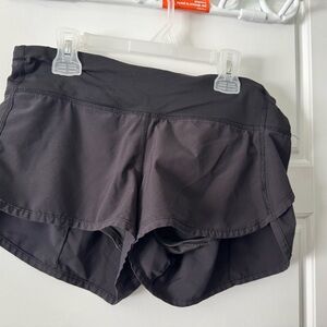 Lululemon Women's Black Athletic Shorts